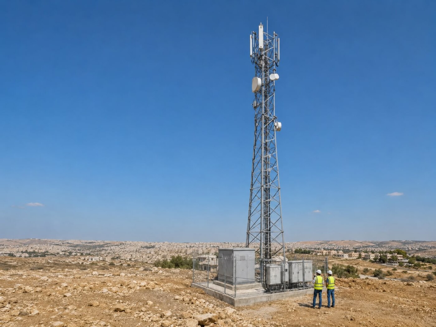 Telecom tower site, Syria